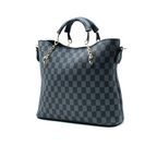 Checkered Tote Handbag for Women