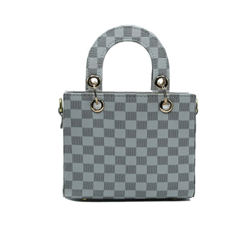 Checkered Mini Crossbody Bag