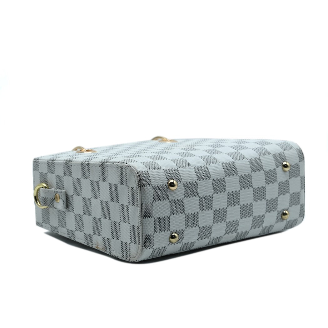 Checkered Mini Crossbody Bag